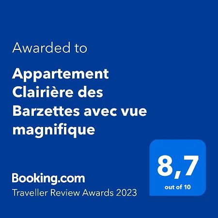 Appartement Clairiere Des Barzettes Avec Vue Magnifique 克莱恩 蒙塔纳 外观 照片